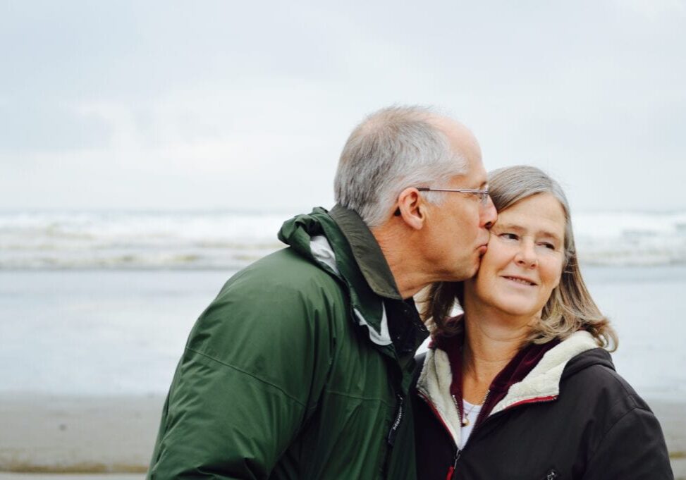 Couple on beach Couple on beach
